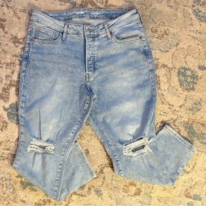 Old Navy O.G. Straight High Rise Extra Stretch Jeans Women’s Size 14 Short